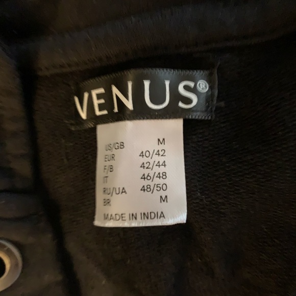 Lace Up Black Hoodie - Picture 5 of 5